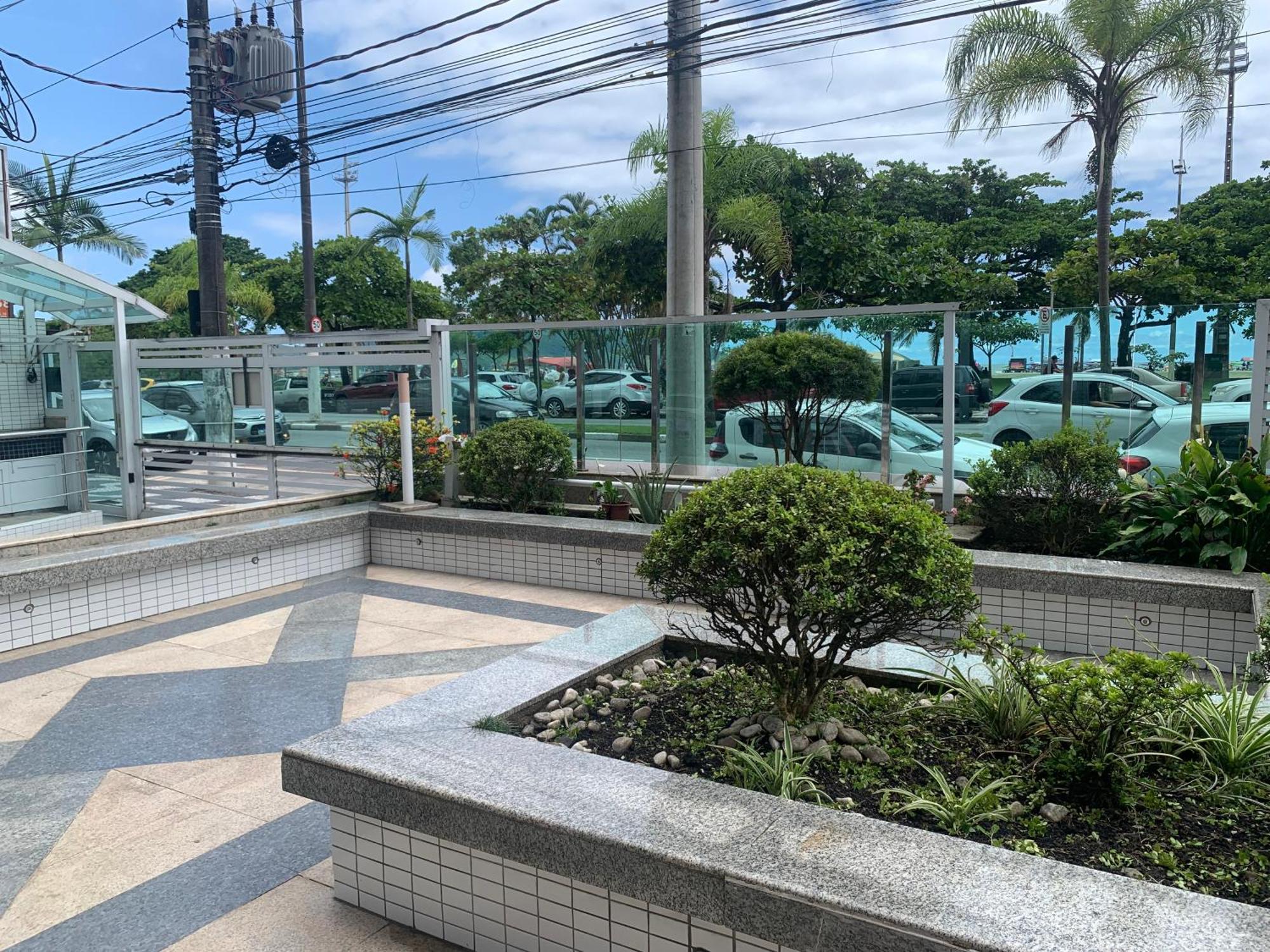 Apartamento Em Santos No Gonzaga Em Frente A Praia ภายนอก รูปภาพ