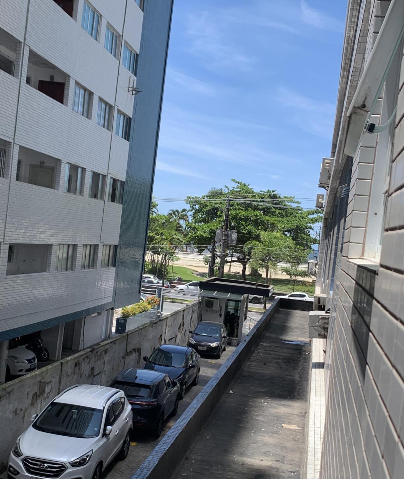 Apartamento Em Santos No Gonzaga Em Frente A Praia ภายนอก รูปภาพ
