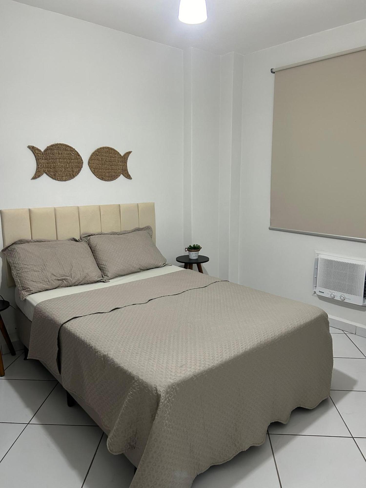 Apartamento Em Santos No Gonzaga Em Frente A Praia ภายนอก รูปภาพ