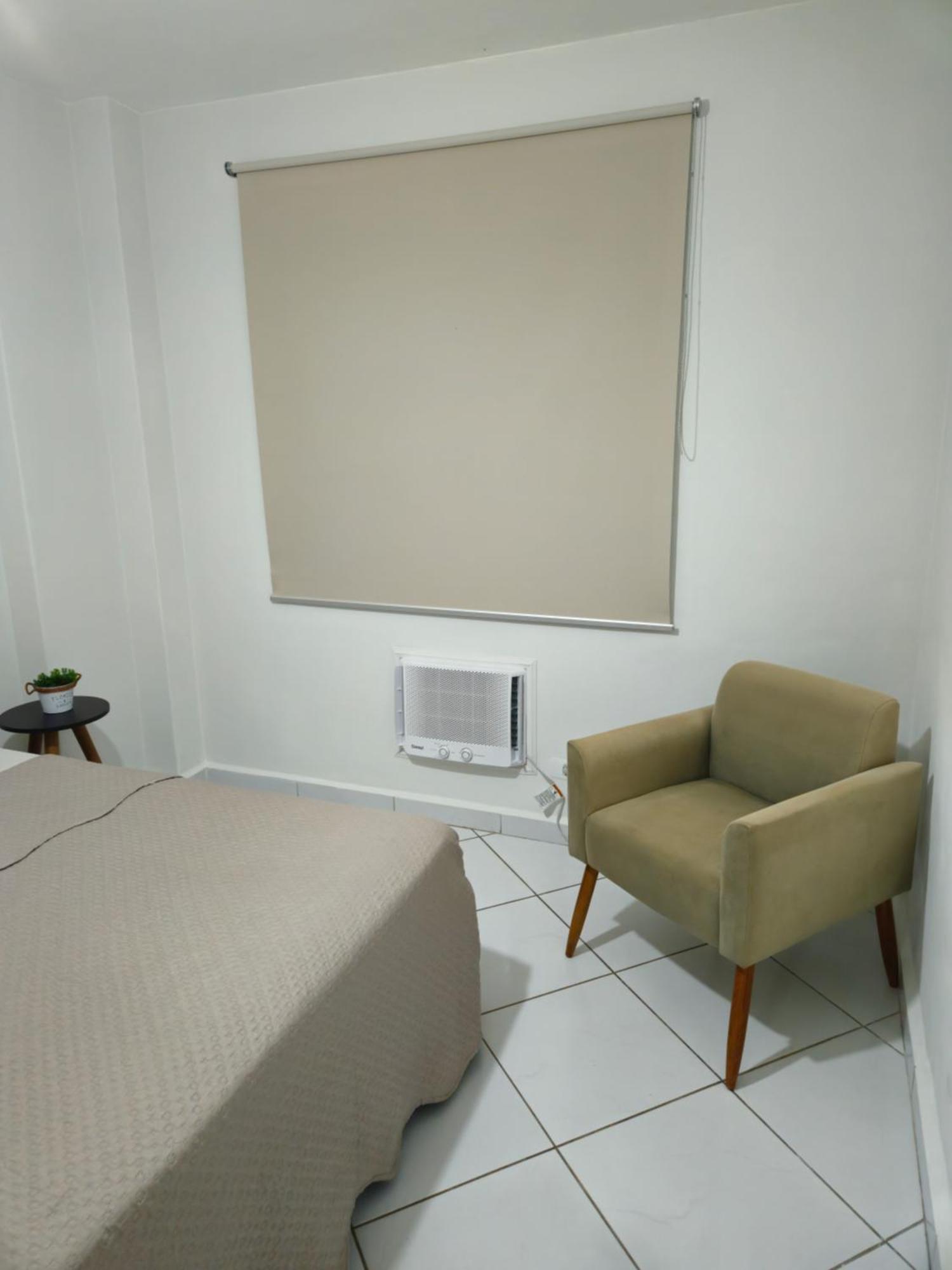 Apartamento Em Santos No Gonzaga Em Frente A Praia ภายนอก รูปภาพ